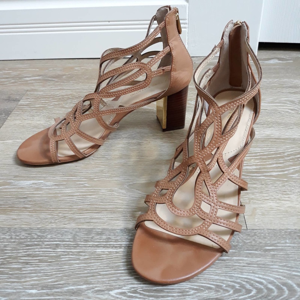 Adrienne Vittadini Heeled Sandals 7.5